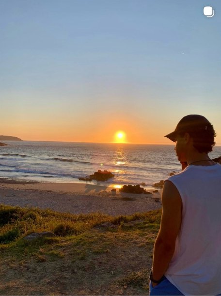 Atardecer en Galicia